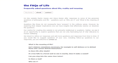 Desktop Screenshot of lifefaq.info