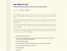 Tablet Screenshot of lifefaq.info
